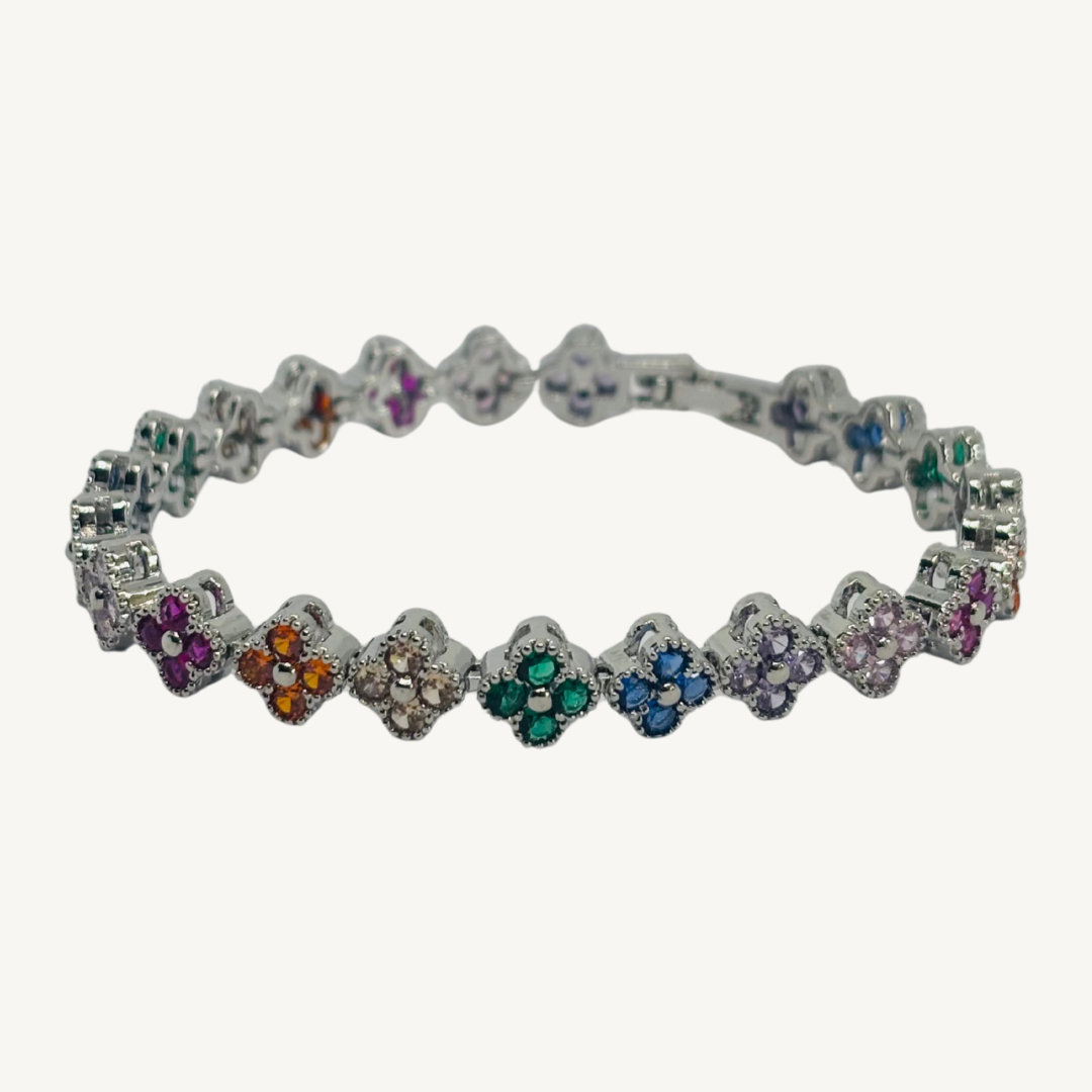 Colorful Petal Parade Bracelet