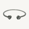 Double Heart Adora Cuff