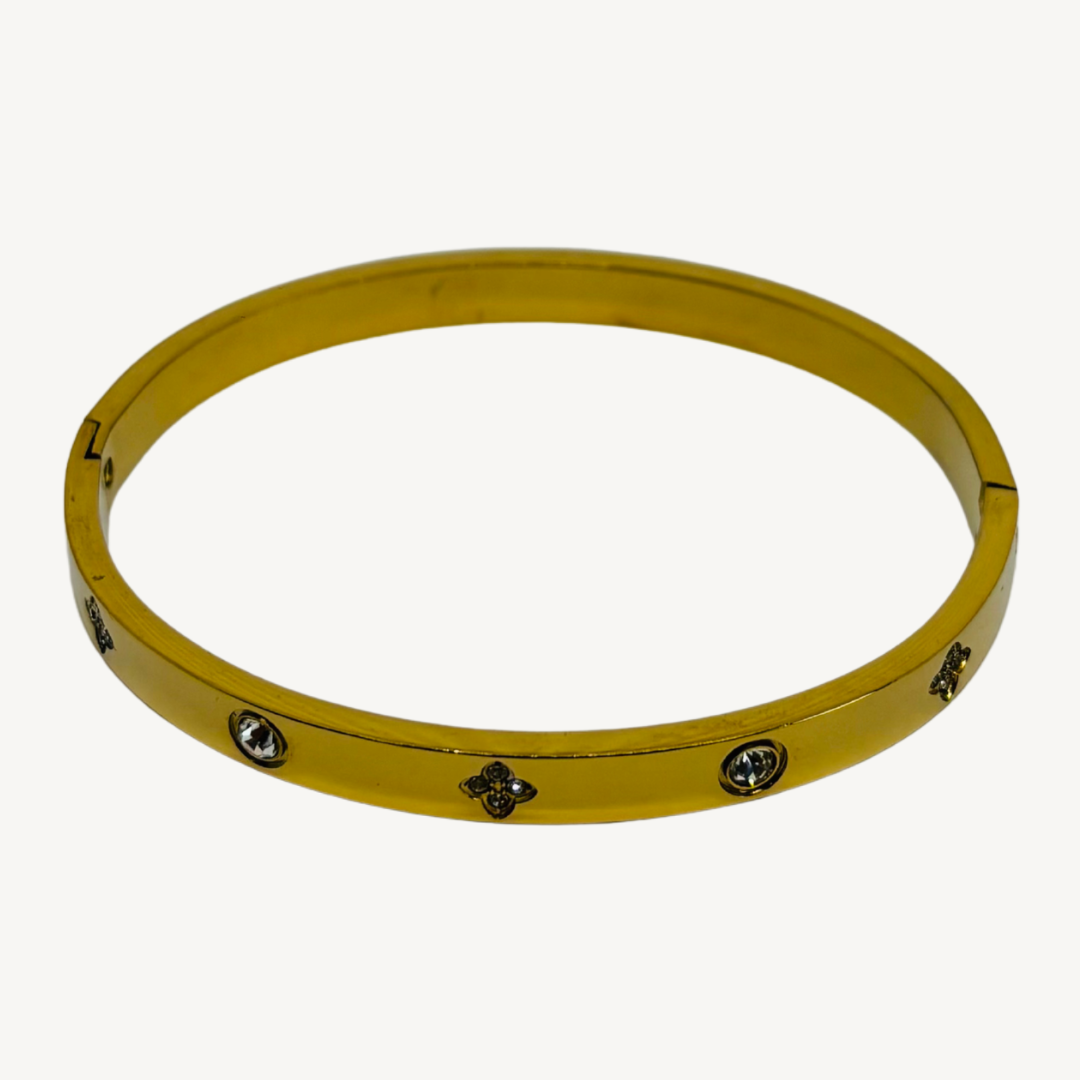 Noir Dot Bangle