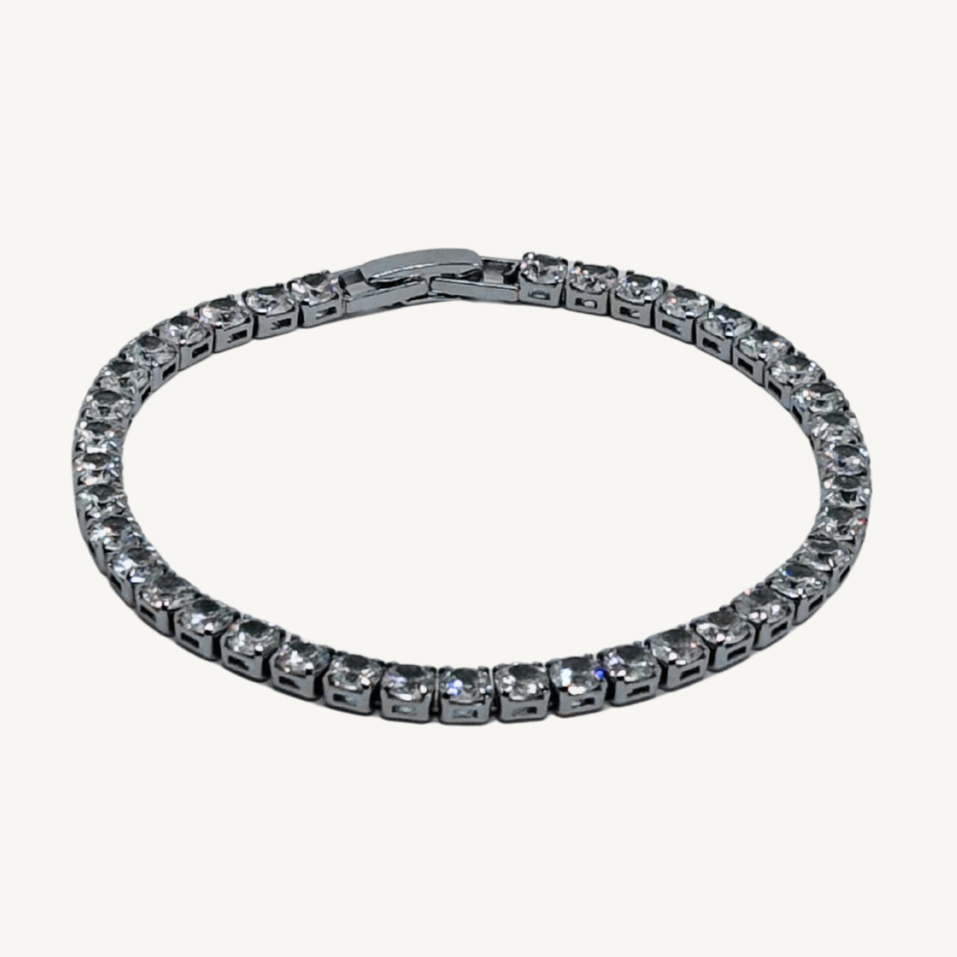 Round Brilliant Cut Tennis Bracelet