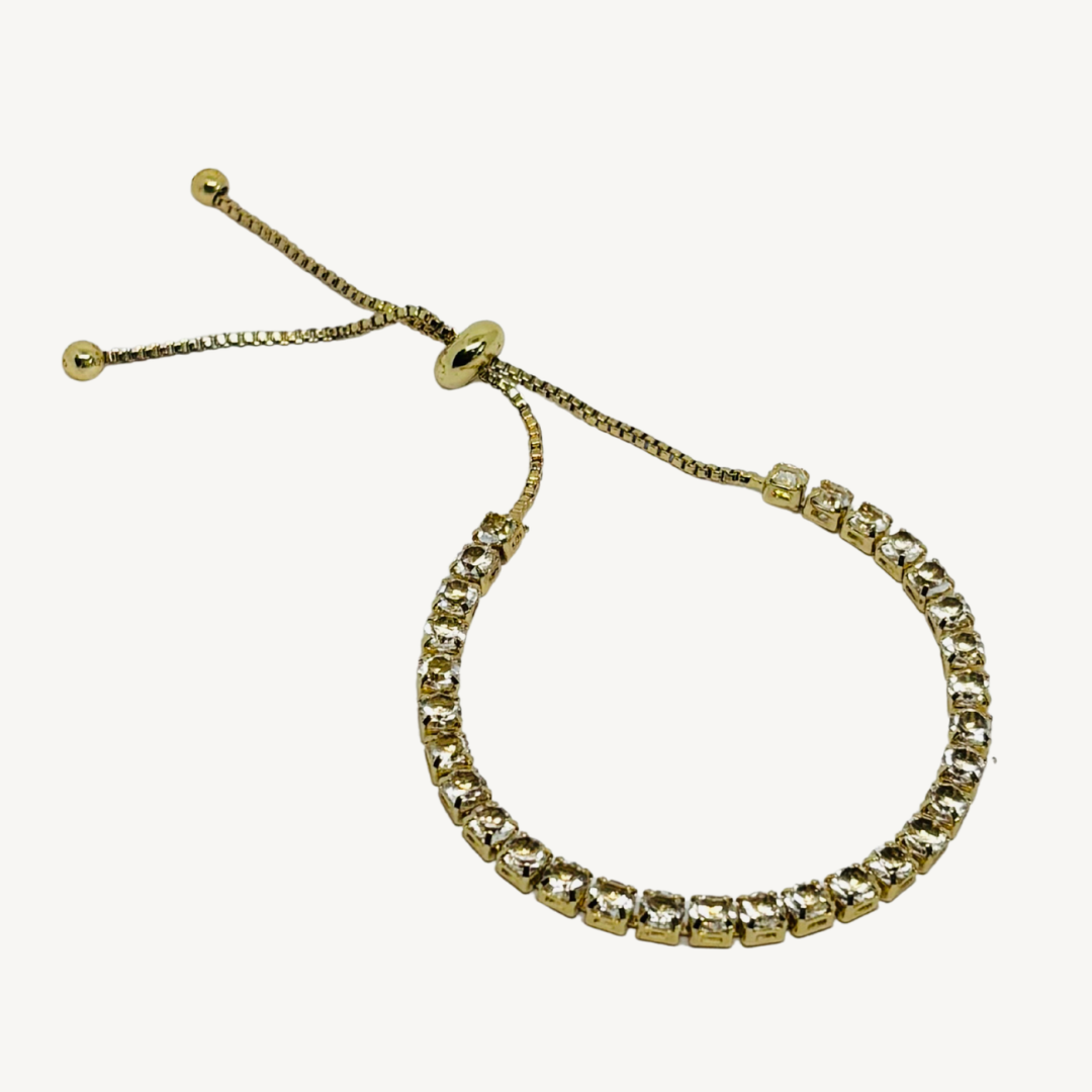 Velvet Knot Tennis Bracelet
